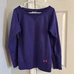 Under Armour Deep Purple Semi-Fitted Top